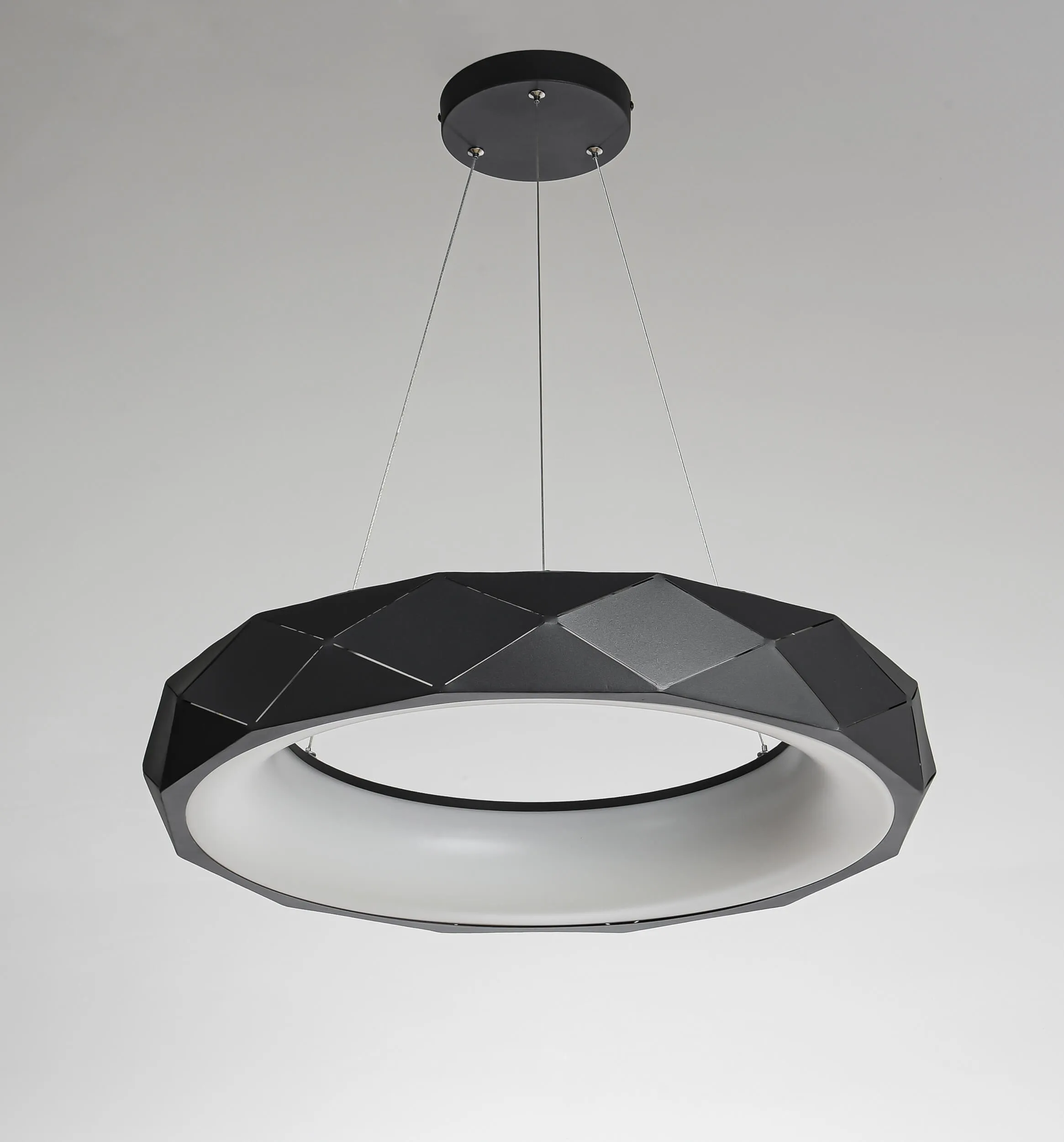 Lampa wisząca Reus czarna LED 4000K - obrazek 8
