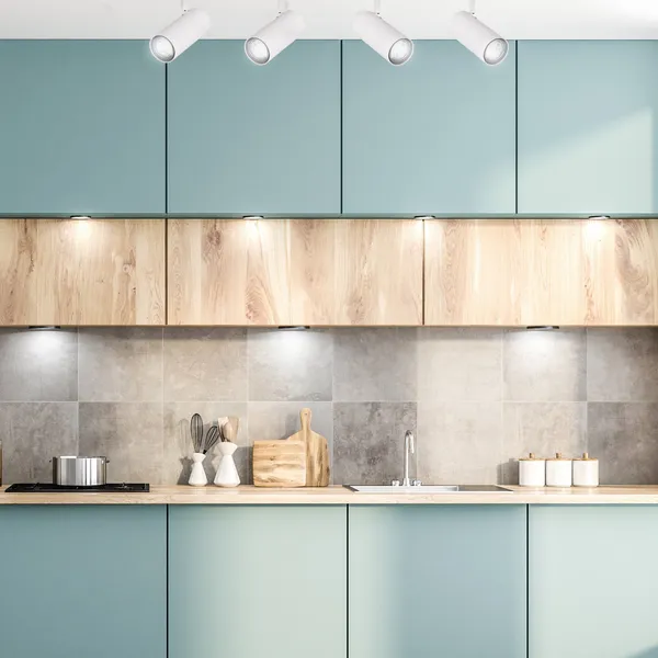 Colly lampa sufitowa biały 4x15w gu10 klosz biały