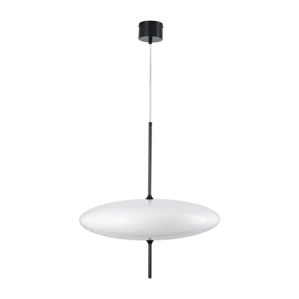 Lampa wisząca PIATTO 50 cm biała