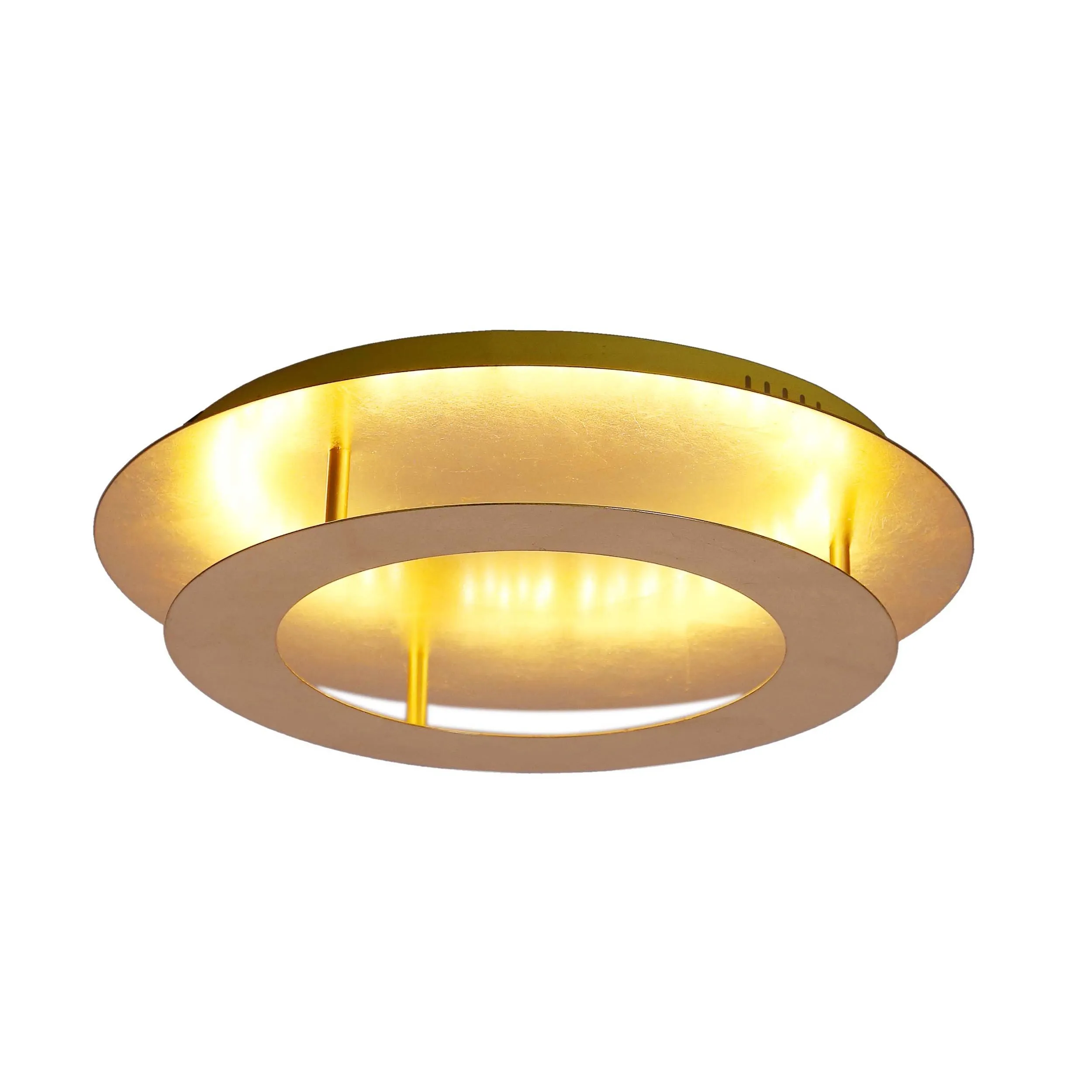 MERLE LAMPA SUFITOWA PLAFON 40 18W LED 3000K ZŁOTY - obrazek 7