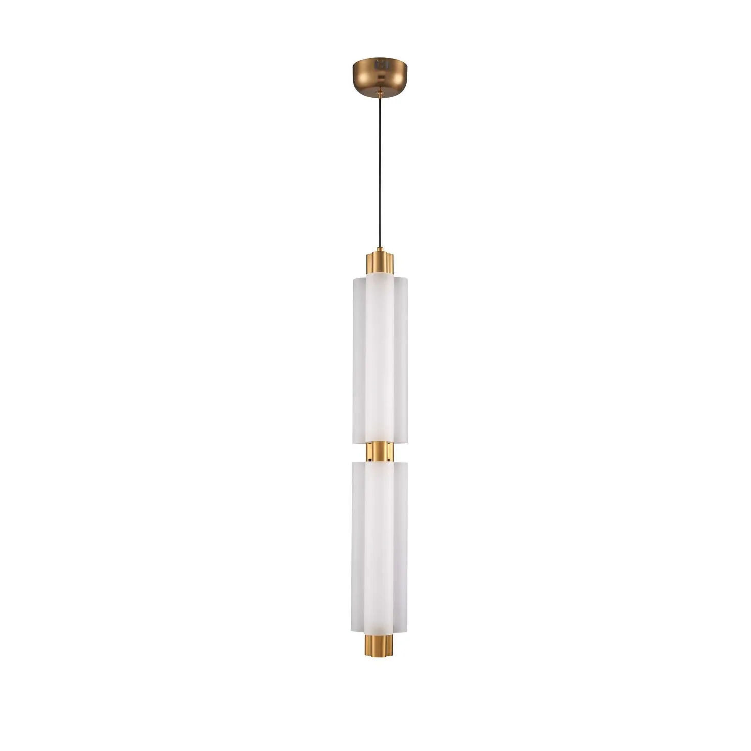 Lampa wisząca OSMO-2 LED złota 73 cm