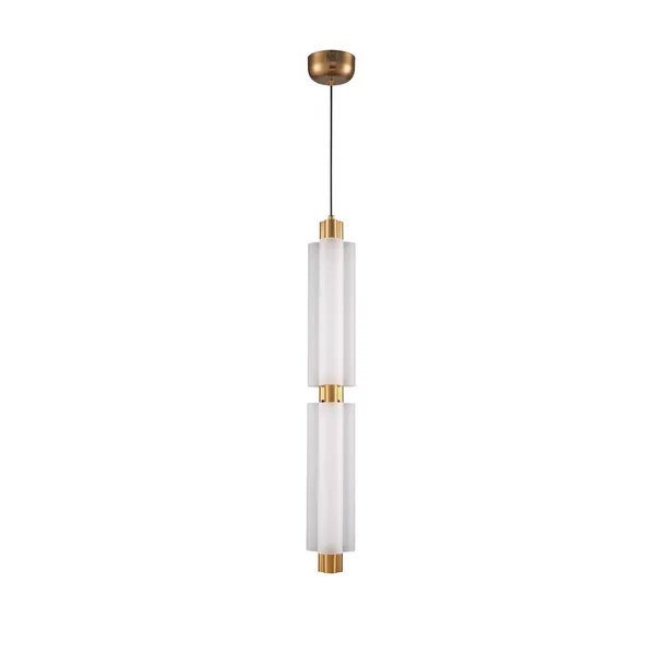 Lampa wisząca OSMO-2 LED złota 73 cm