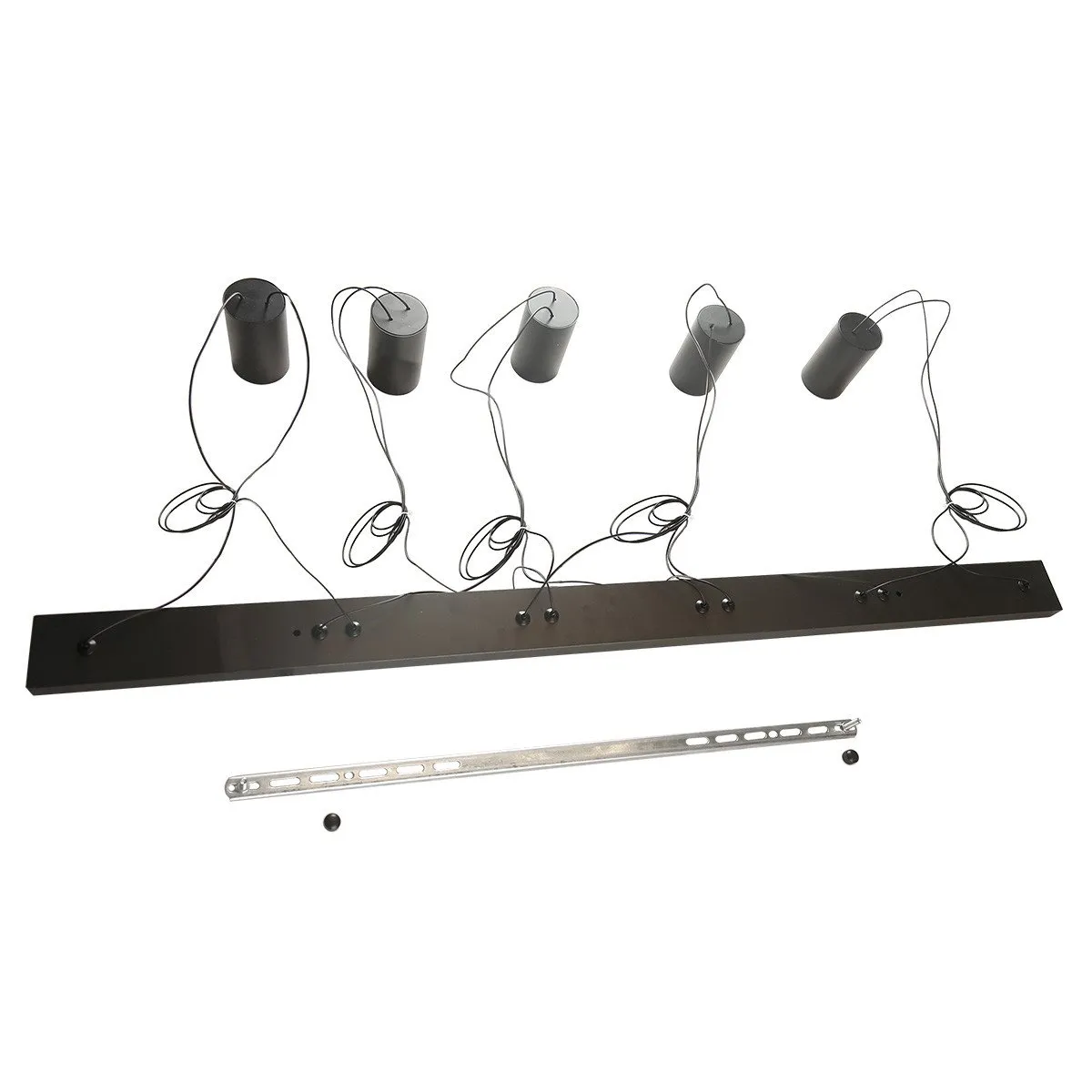 Lampa wisząca Toledo czarna 5xGU10 - obrazek 6
