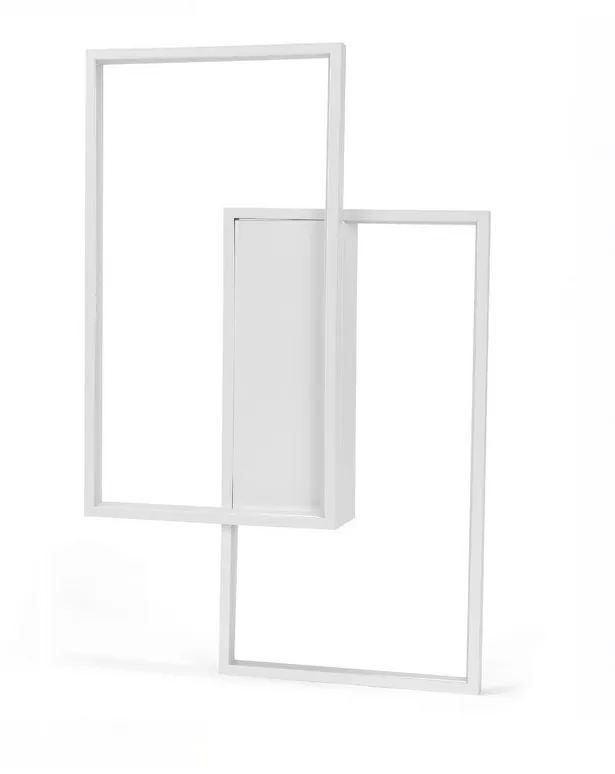 Lampa Sufitowa Dekoracyjna LED kolor biały Modern 48W + Pilot - obrazek 3
