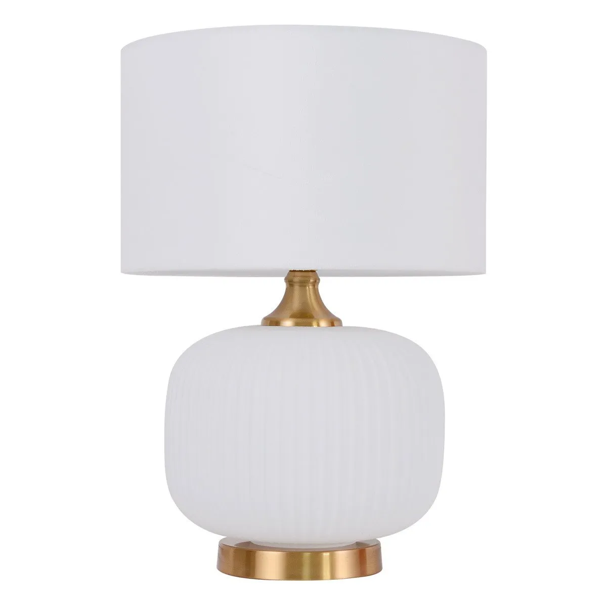 Lampa stołowa Tamiza 48 cm biała 1xE27