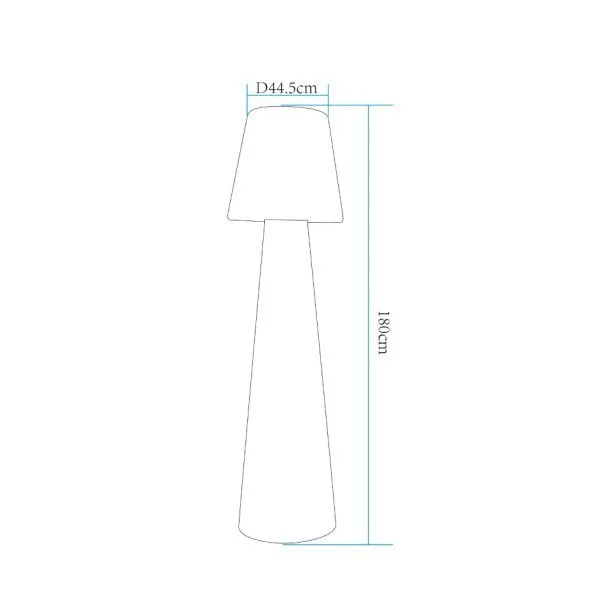 Lampa ogrodowa stojąca GARDENA XL LED RGBW 16 kolorów 180 cm - obrazek 4