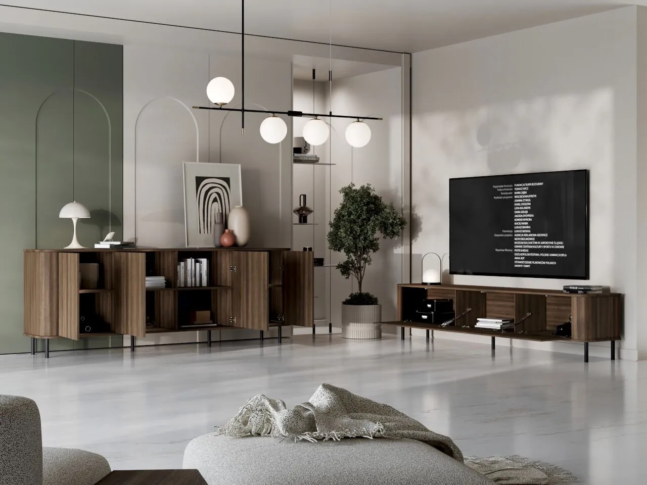 Komoda 4DN AZELIO dąb barock - obrazek 7