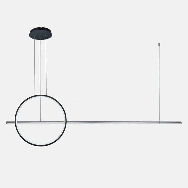 Lampa wisząca Linea No.2 40cm 4k czarna Dali