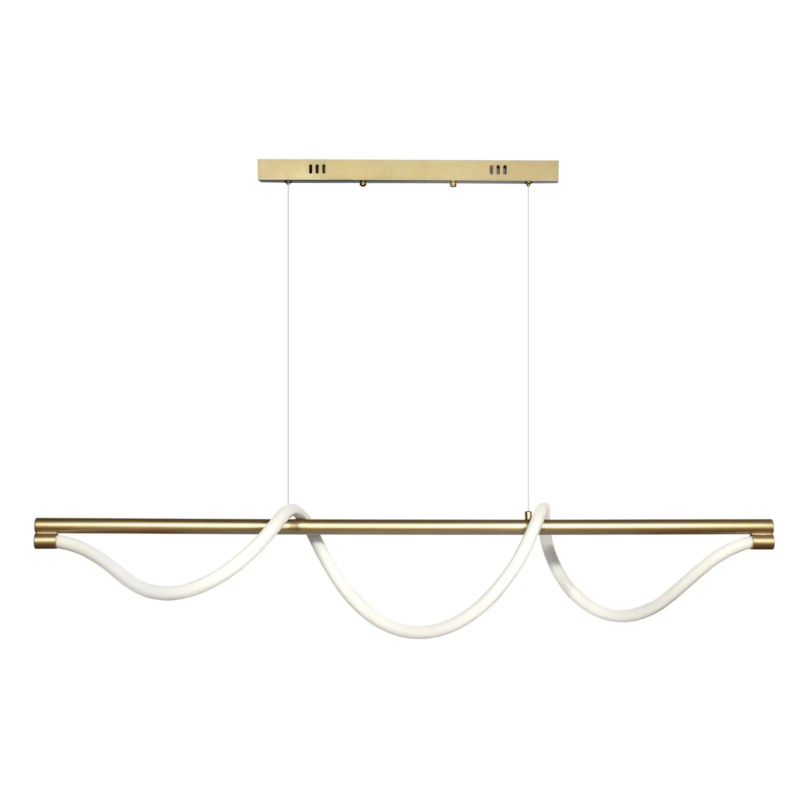 Lampa wisząca Serpente DDXZ004 55W złota - wężyk gładki - obrazek 5