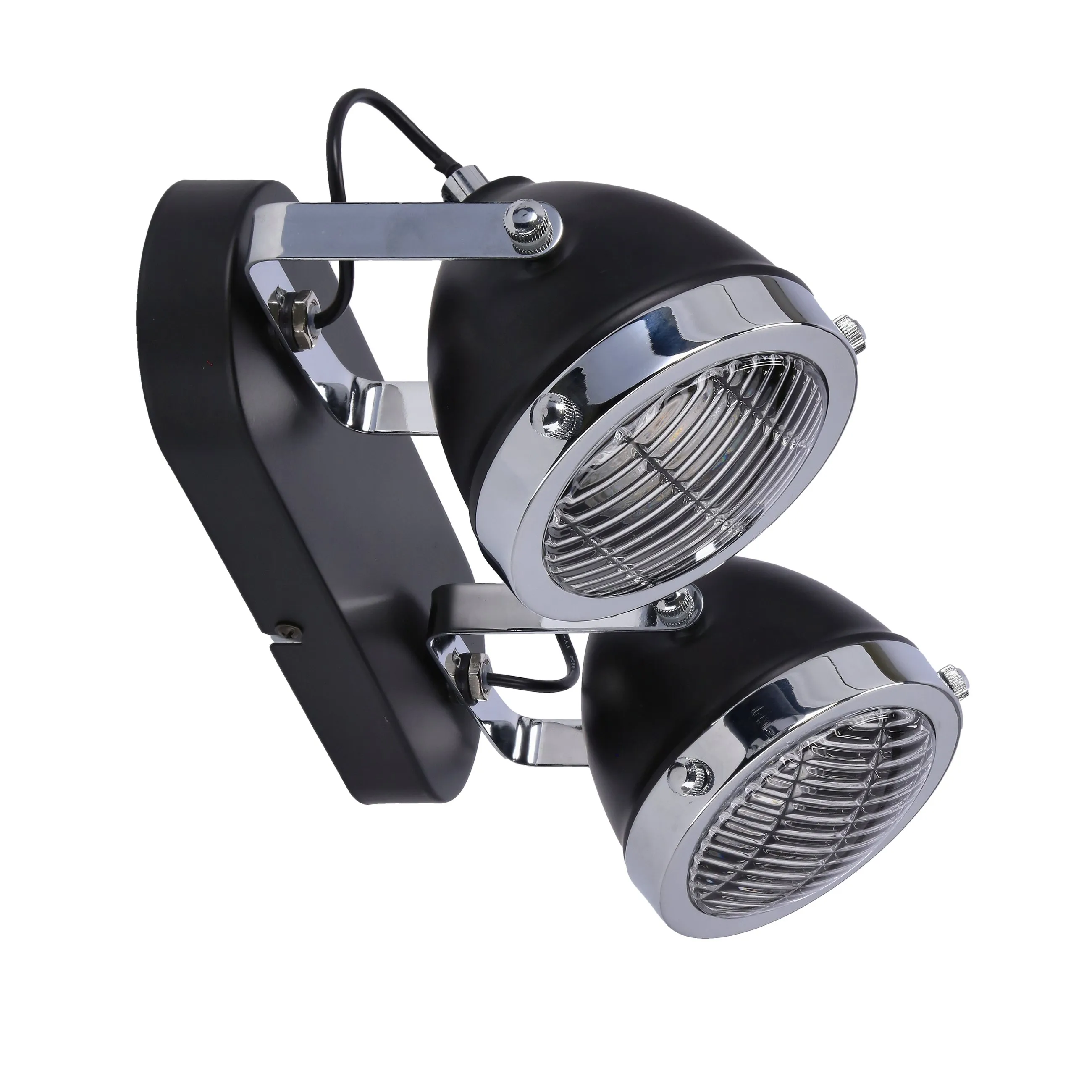 Crazy lampa sufitowa listwa czarny 2x15w gu10 klosz bezbarwny - obrazek 5