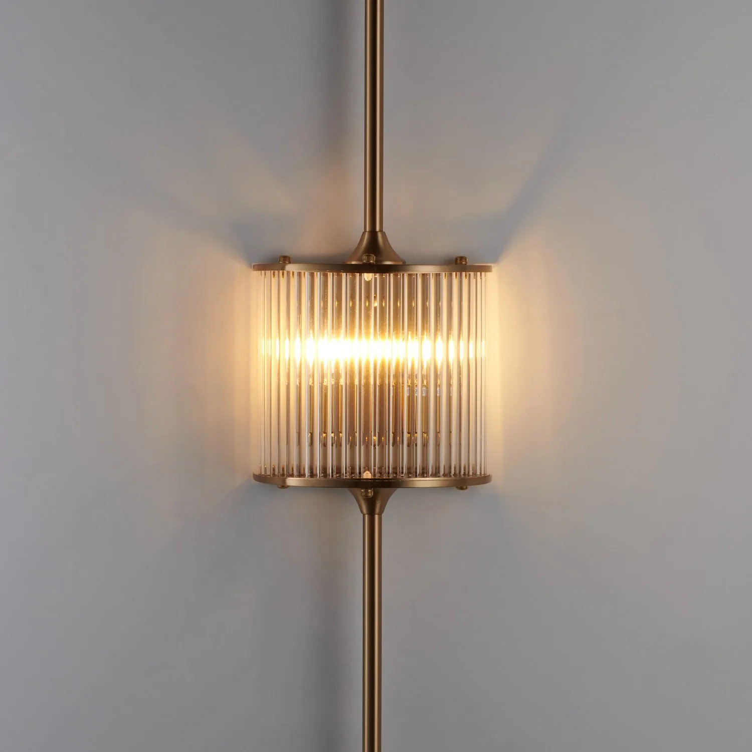 Lampa ścienna SERGIO-2 złota 90 cm - obrazek 9