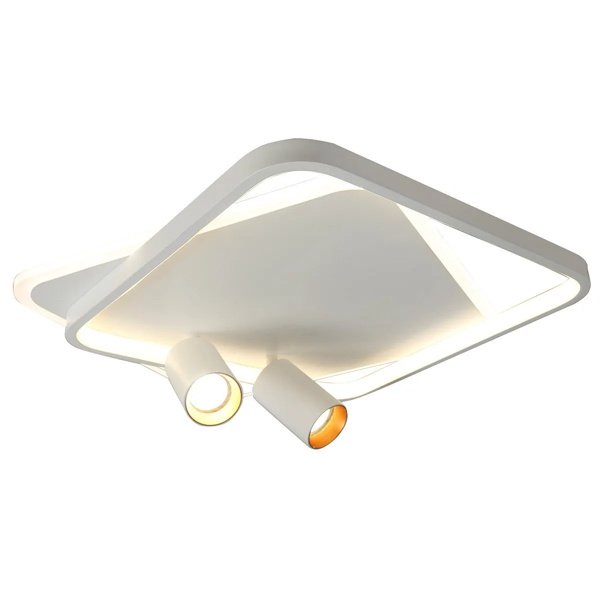 Plafon Parma 2 kwadratowy biały 2xGU10 LED CCT - obrazek 7