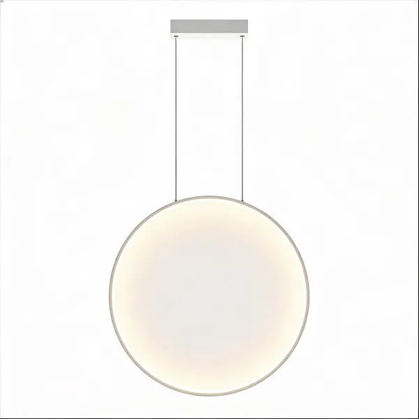 Lampa wisząca Mirror S biała IP44 LED CCT