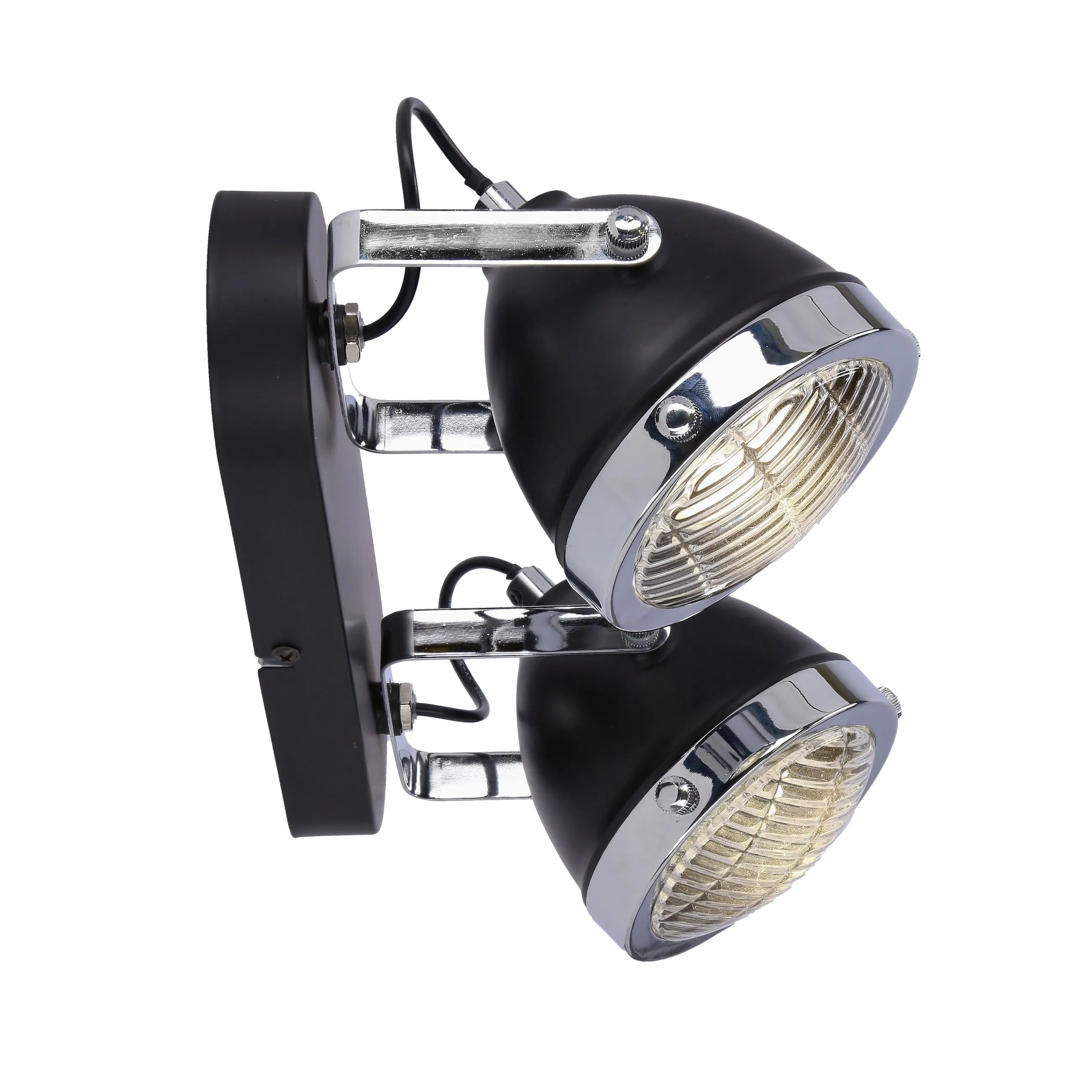 Crazy lampa sufitowa listwa czarny 2x15w gu10 klosz bezbarwny - obrazek 7