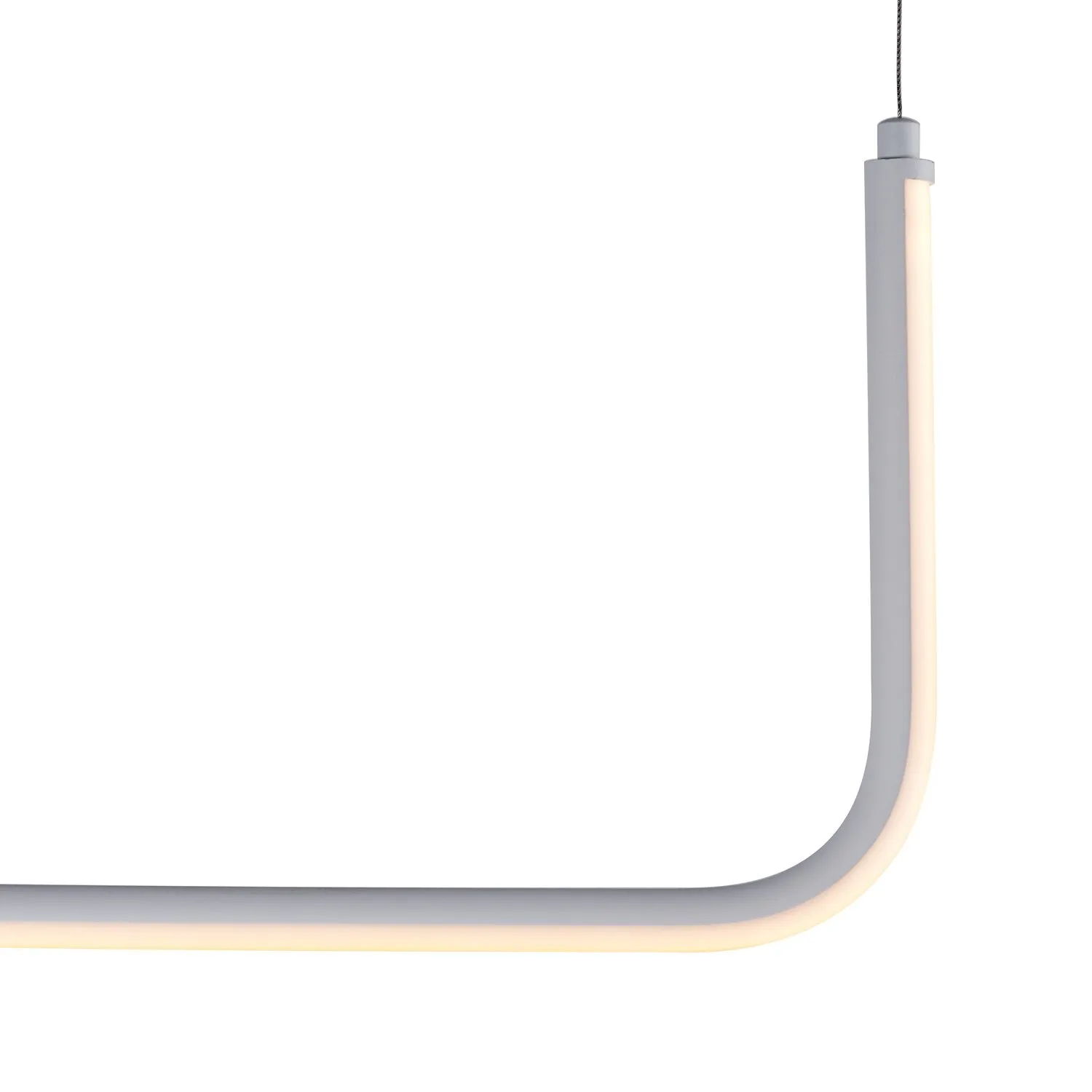 Lampa wisząca MINIMA-1 LED biała 120 cm - obrazek 4