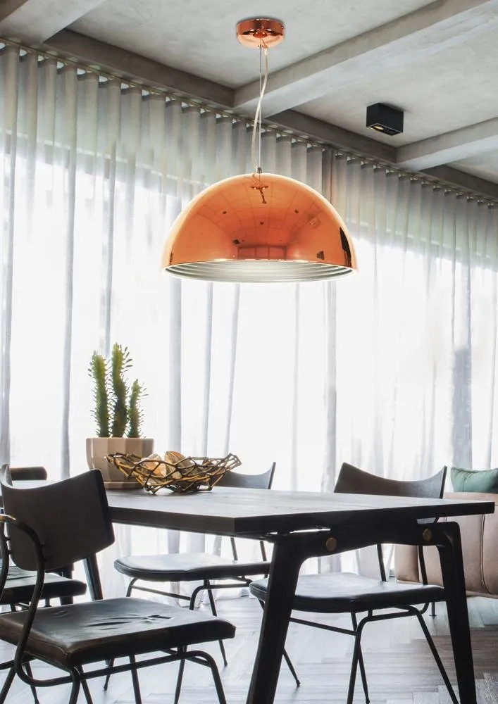 AMALFI LAMPA WISZĄCA 40 1X60W E27 MIEDZIANY - obrazek 4