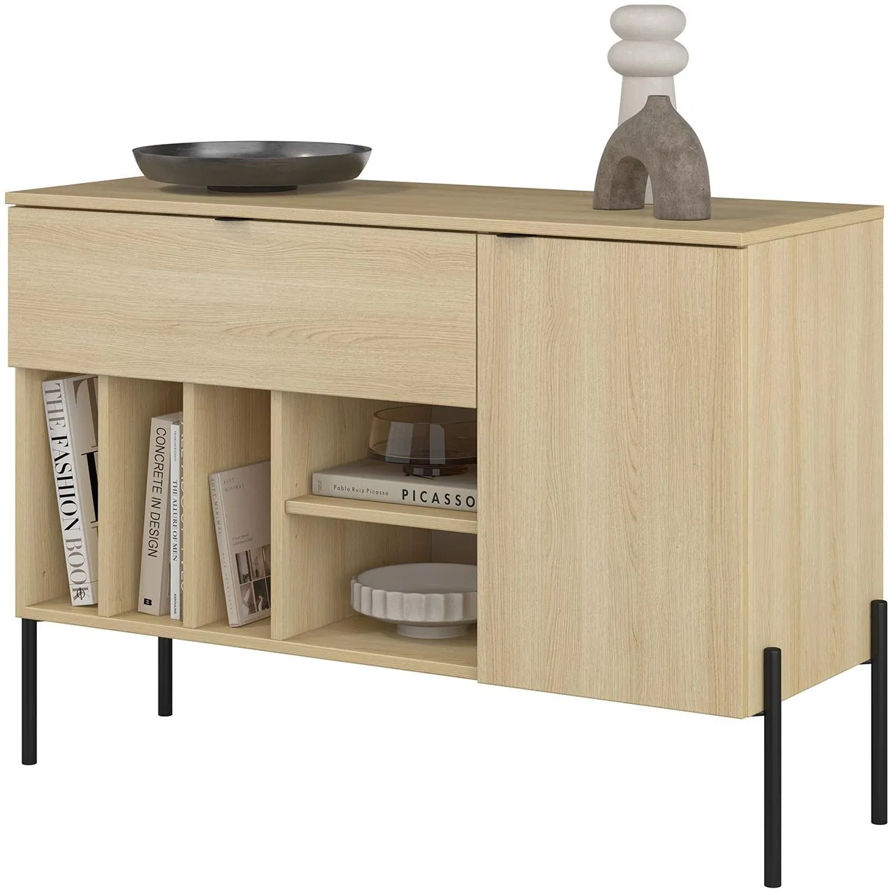 Komoda DORE 45 dąb lindberg - obrazek 2