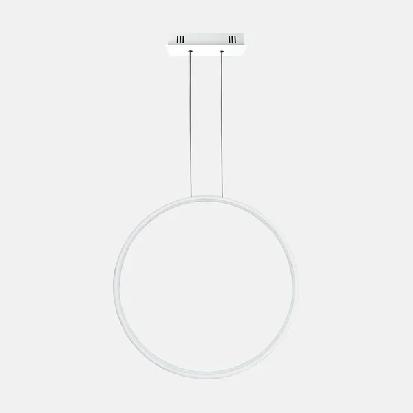 Lampa wisząca Ledowe Okręgi No.1 X 80cm 3k biała
