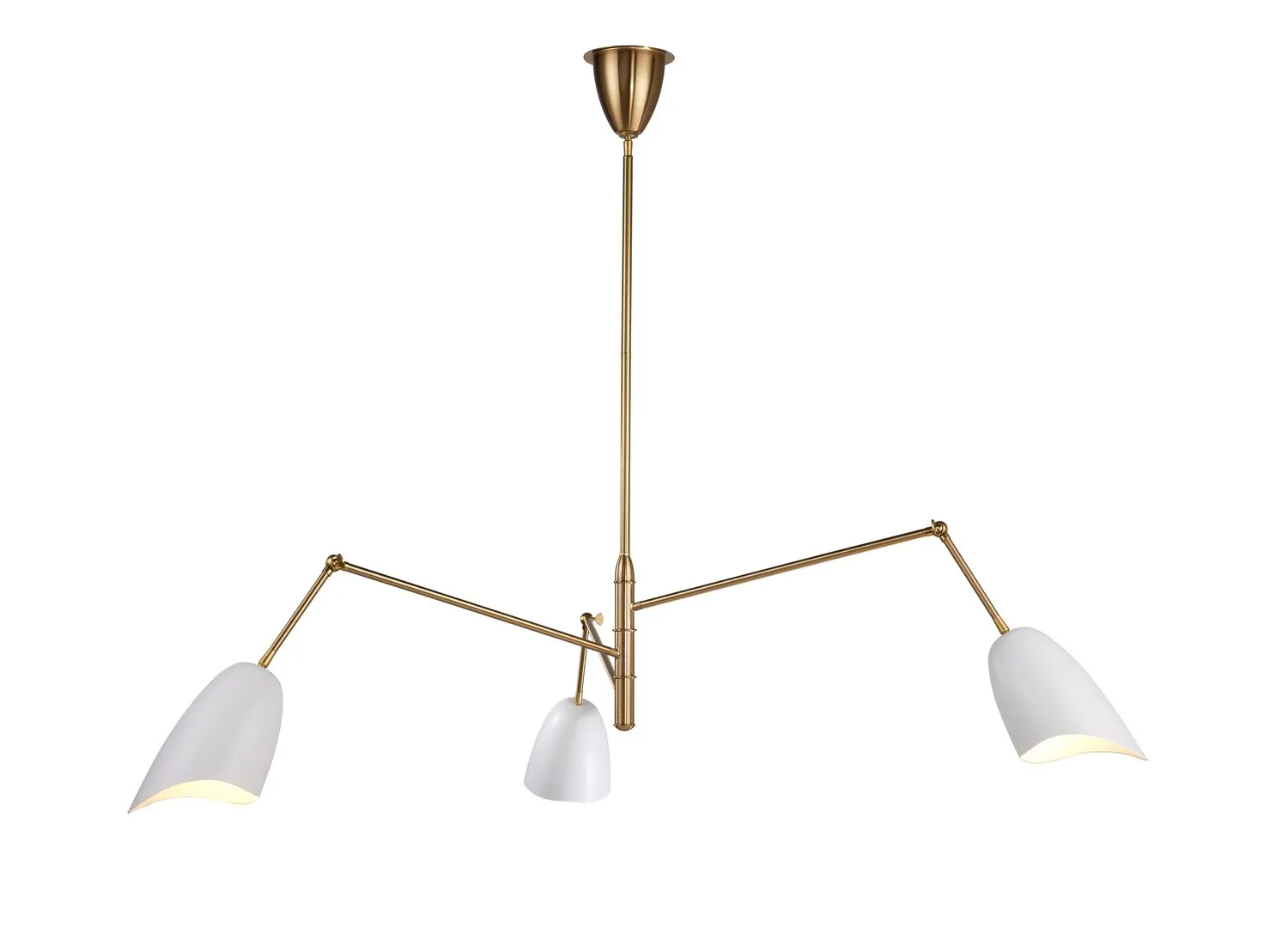 Lampa wisząca RAGNO biała 150 cm - obrazek 5