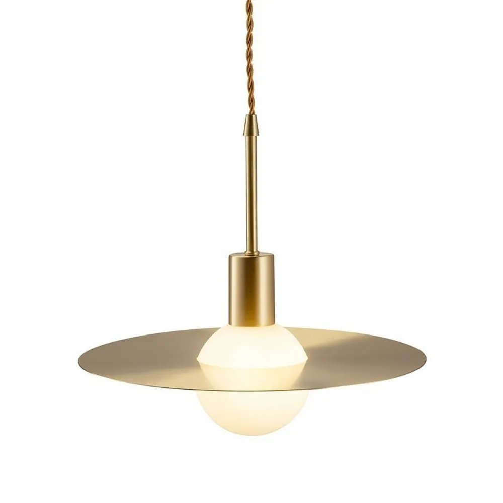 Lampa wisząca JUPITER złota 30 cm - obrazek 5