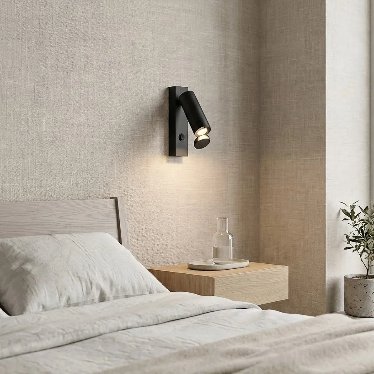 Kinkiet Miri czarny LED - obrazek 2