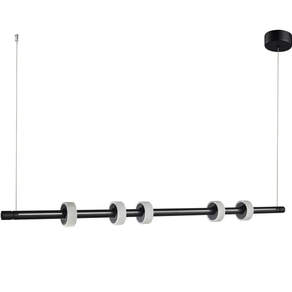Lampa wisząca RINGO LED czarna 150 cm