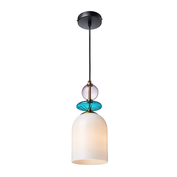 Lampa wisząca Tropea biała 1xE27