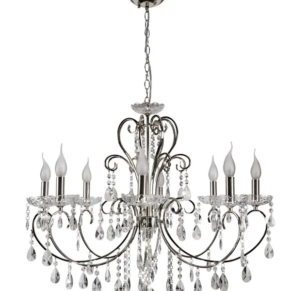 AURORA LAMPA WISZĄCA 8*40W E14 CHROM