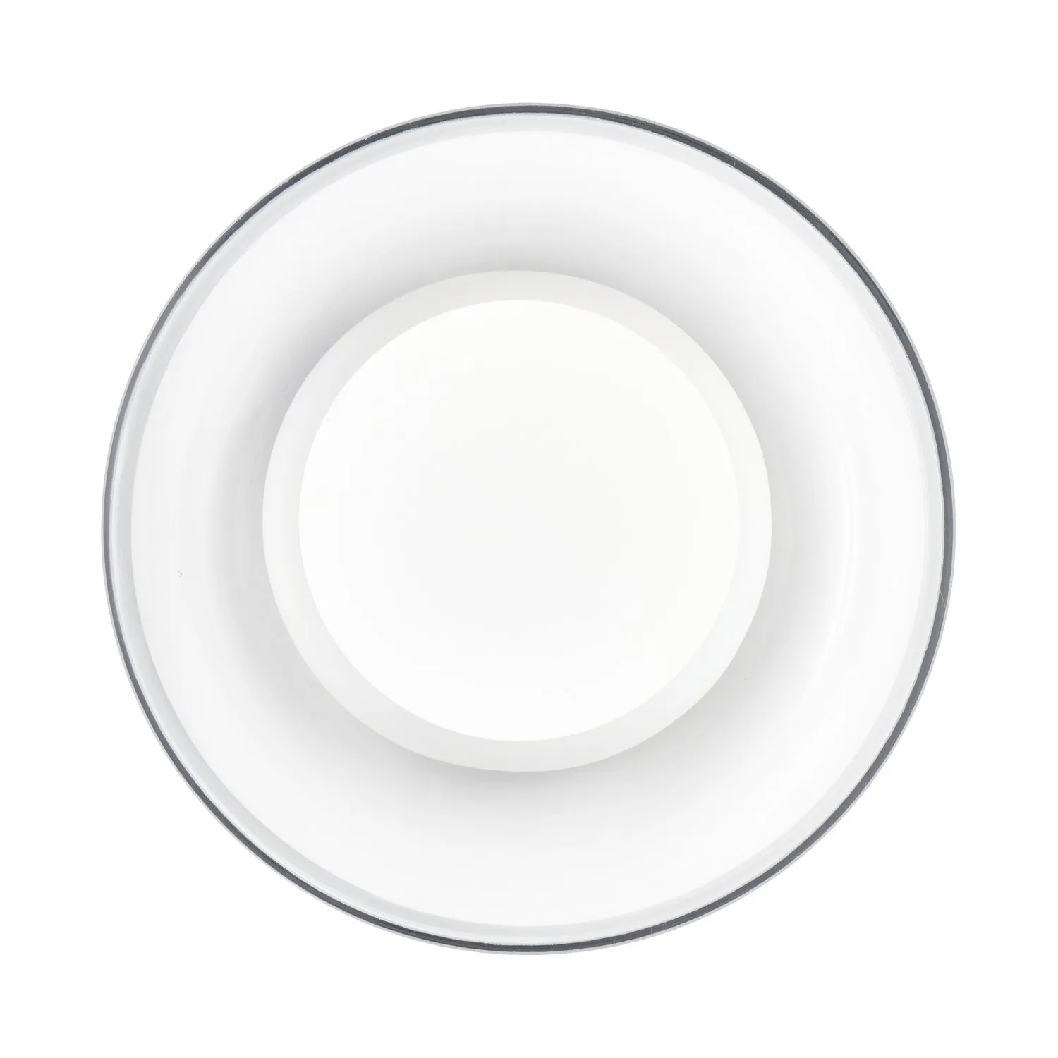 Lampa ścienna DONUT 18 – LED, szkło transparentne, biały środek - obrazek 6