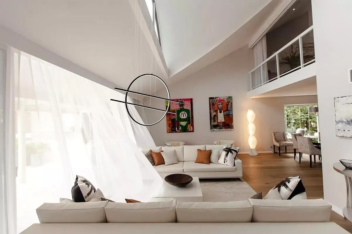 Lampa wisząca Linea No.3 czarna 4k - obrazek 4