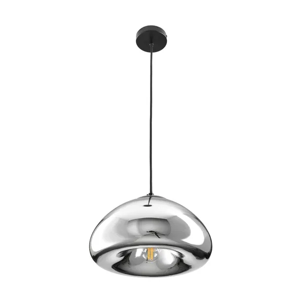 Lampa wisząca VICTORY GLOW M srebrna 30 cm