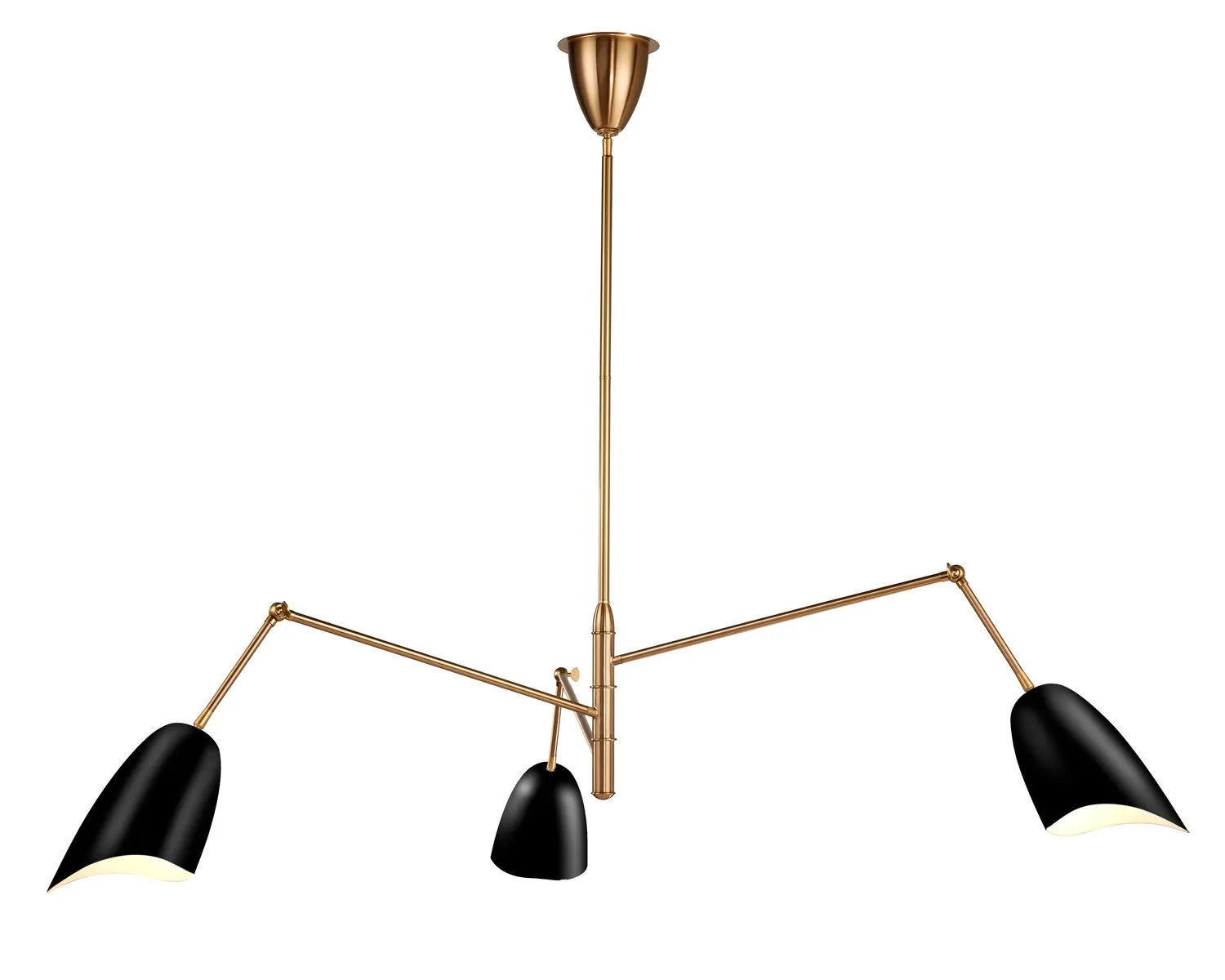Lampa wisząca RAGNO czarna 150 cm - obrazek 4