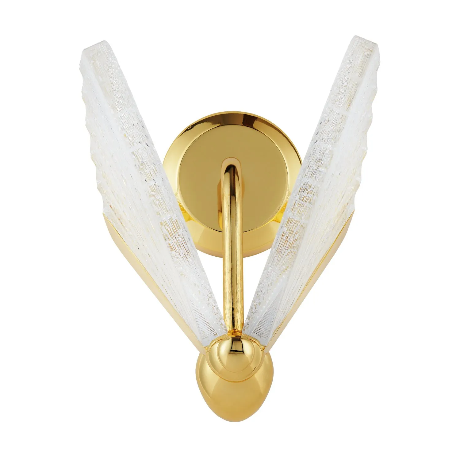 Lampa ścienna BEE LED 18 cm - złoty kinkiet dekoracyjny - obrazek 4