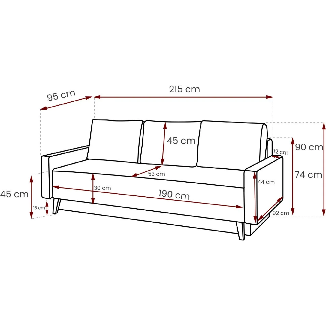 Sofa MAMONE gomez 12 + lobox 03 - obrazek 4