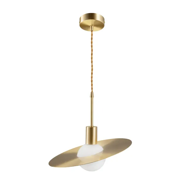 Lampa wisząca JUPITER  złota 30 cm