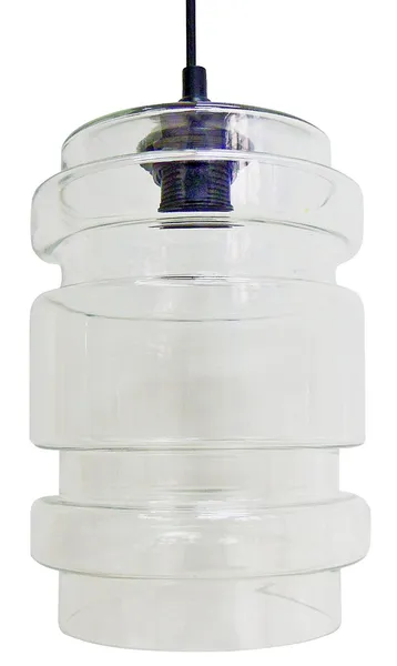 LAMPA WISZĄCA DECORADO 18 1X60W E27 KLOSZ BEZBARWNY