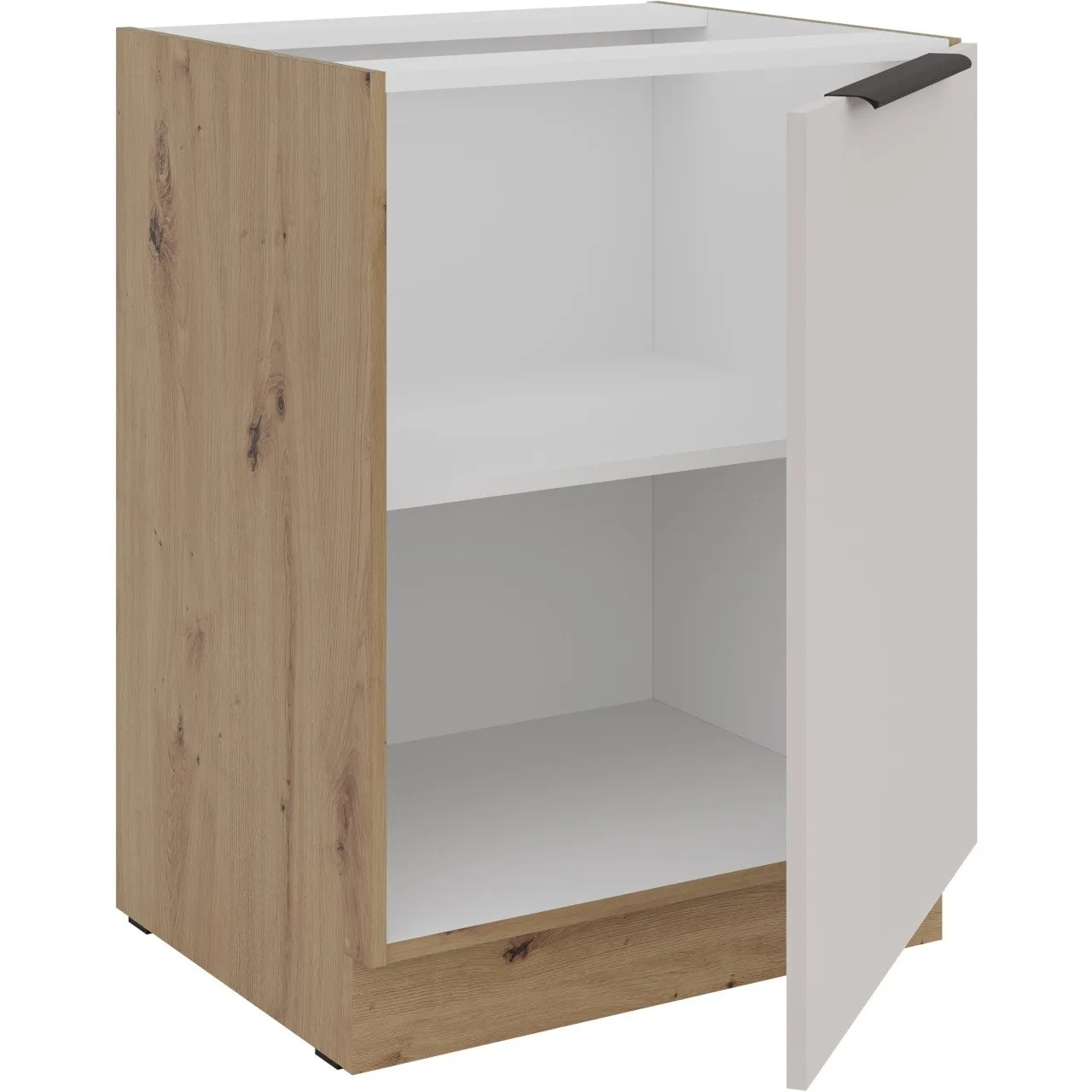 Szafka dolna 60 IBARA 06 dąb artisan / kaszmir - obrazek 2