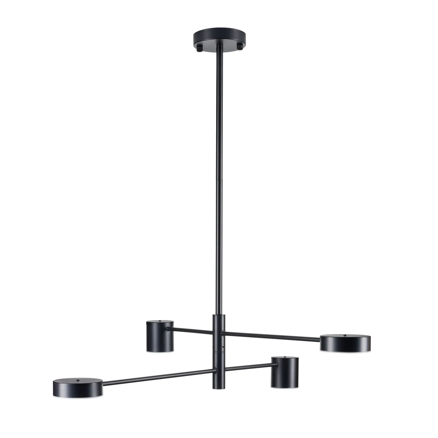 Lampa wisząca CLEX - 4P LED czarna 100 cm - obrazek 4