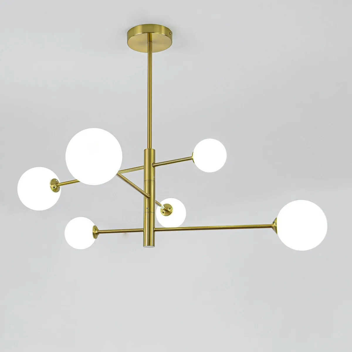 Lampa wisząca Dorado złota 6xG9 - obrazek 6