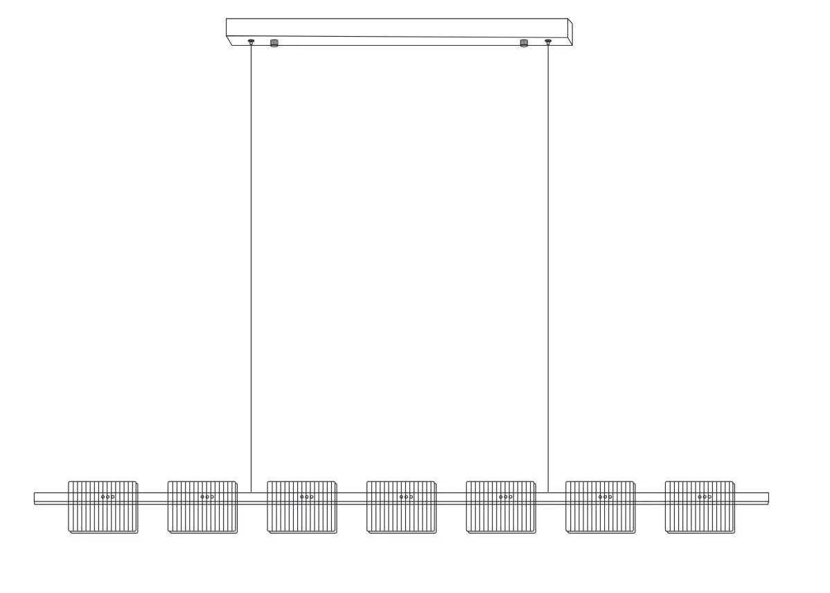Lampa wisząca LED BACCIO złota 120 cm, złota - obrazek 10