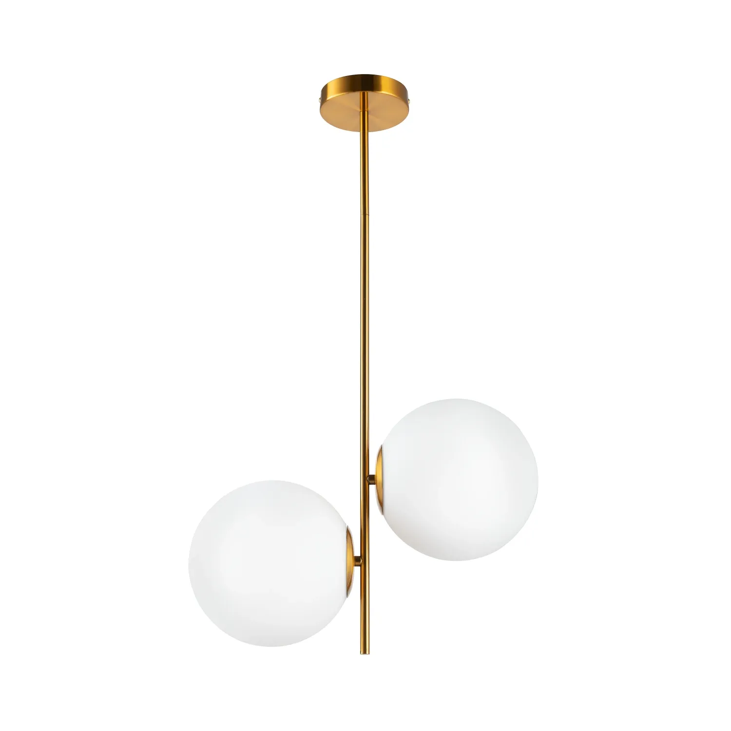 Lampa wisząca VENUS-2 mosiądz 44 cm - obrazek 2