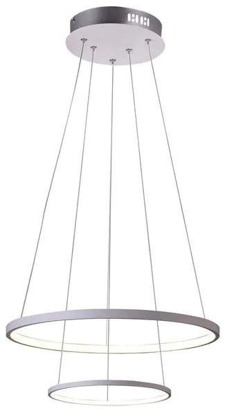 LUNE LAMPA WISZĄCA 50 OKRĄGŁY PODWÓJNY 40W LED 4000K BIAŁY