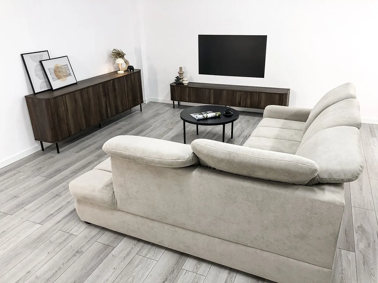 Komoda 4D AZELIO dąb barock - obrazek 9