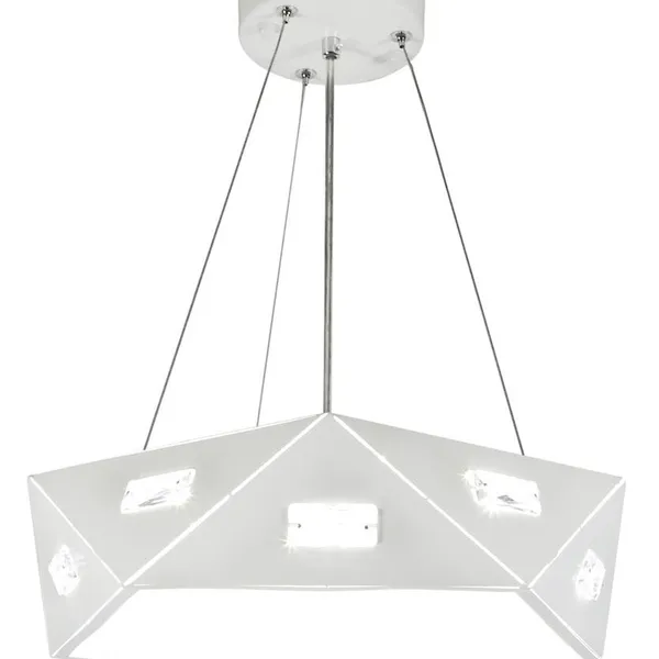 NEMEZIS LAMPA WISZĄCA PIĘCIOKATNY 42 3X40W G9  Z ŻARÓWKĄ BIAŁY