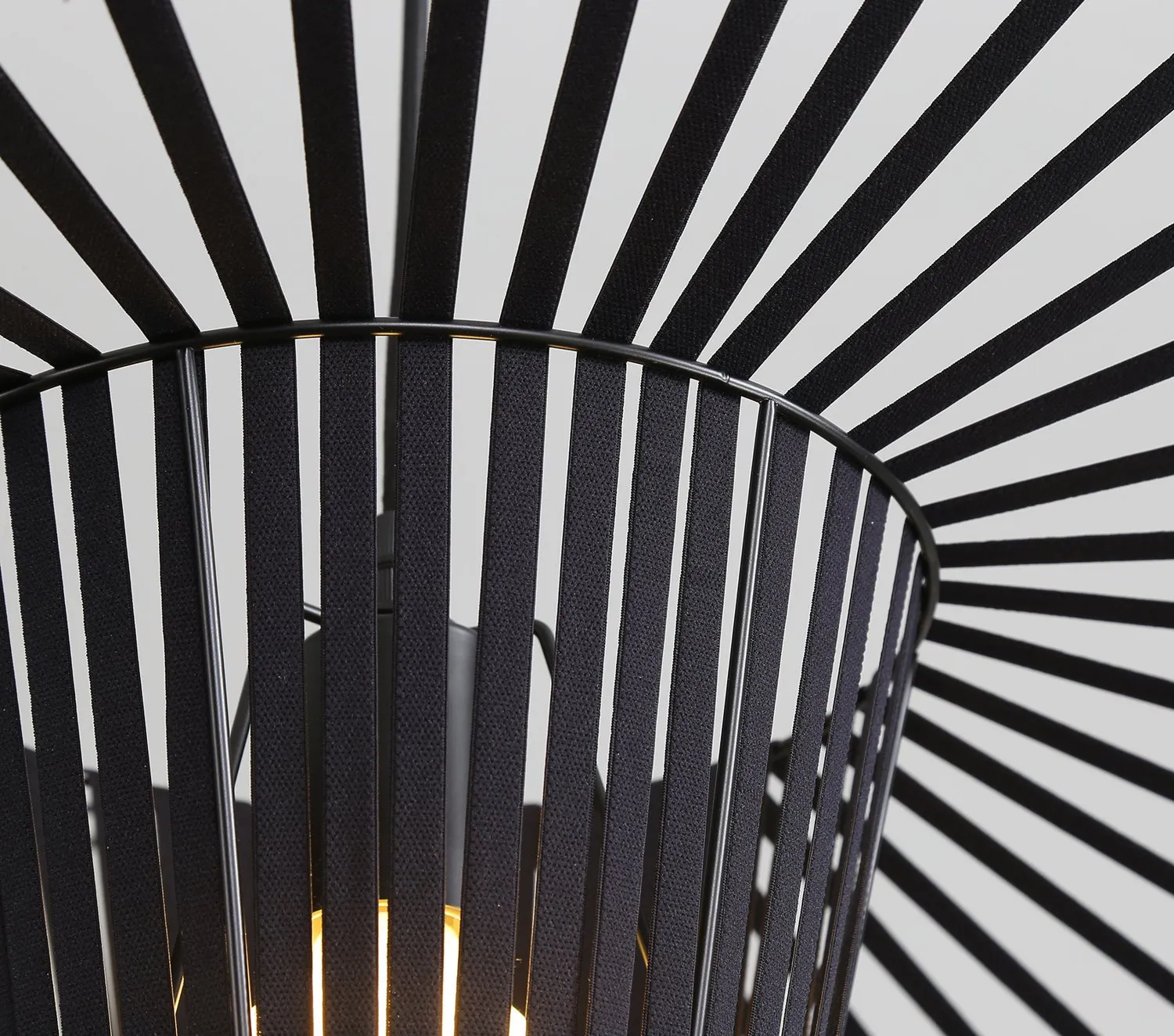 Lampa wisząca kapelusz SOMBRERO czarna 200 cm - obrazek 3