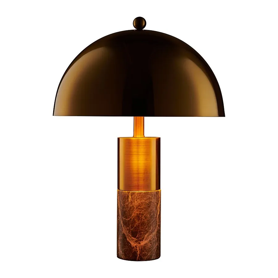 Lampa stołowa COMO złota 70 cm - obrazek 5
