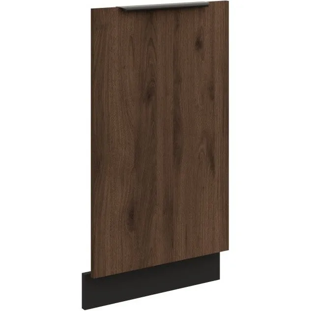 Front do zmywarki 45 SILVIA 61 czarny / orzech okapi