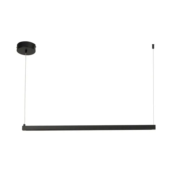 Lampa wisząca BEAM-80 LED - czarna oprawa liniowa