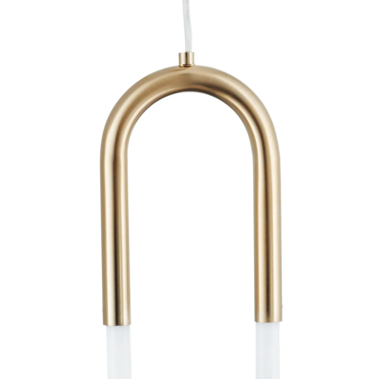 Lampa wisząca U-SHAPE mosiądz 60 cm - obrazek 5