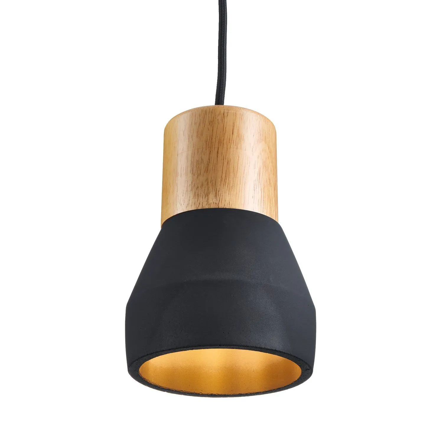 Lampa wisząca betonowa czarna 12 cm CONCRETE - obrazek 10